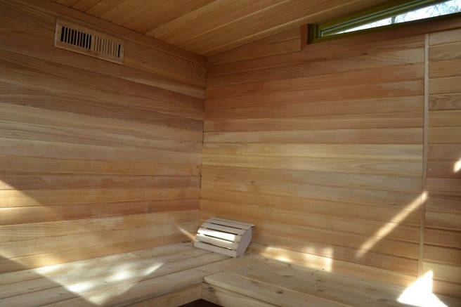 Relax With a Modern-Shed Sauna